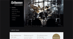 Desktop Screenshot of hellhammerdrummer.com